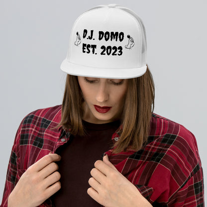 D.J. Domo "Mic" Trucker Cap Multi Color/Black