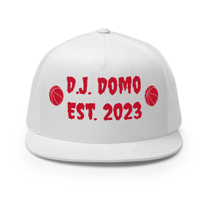 D.J. Domo "Basketball" Trucker Cap Multi Color/Red