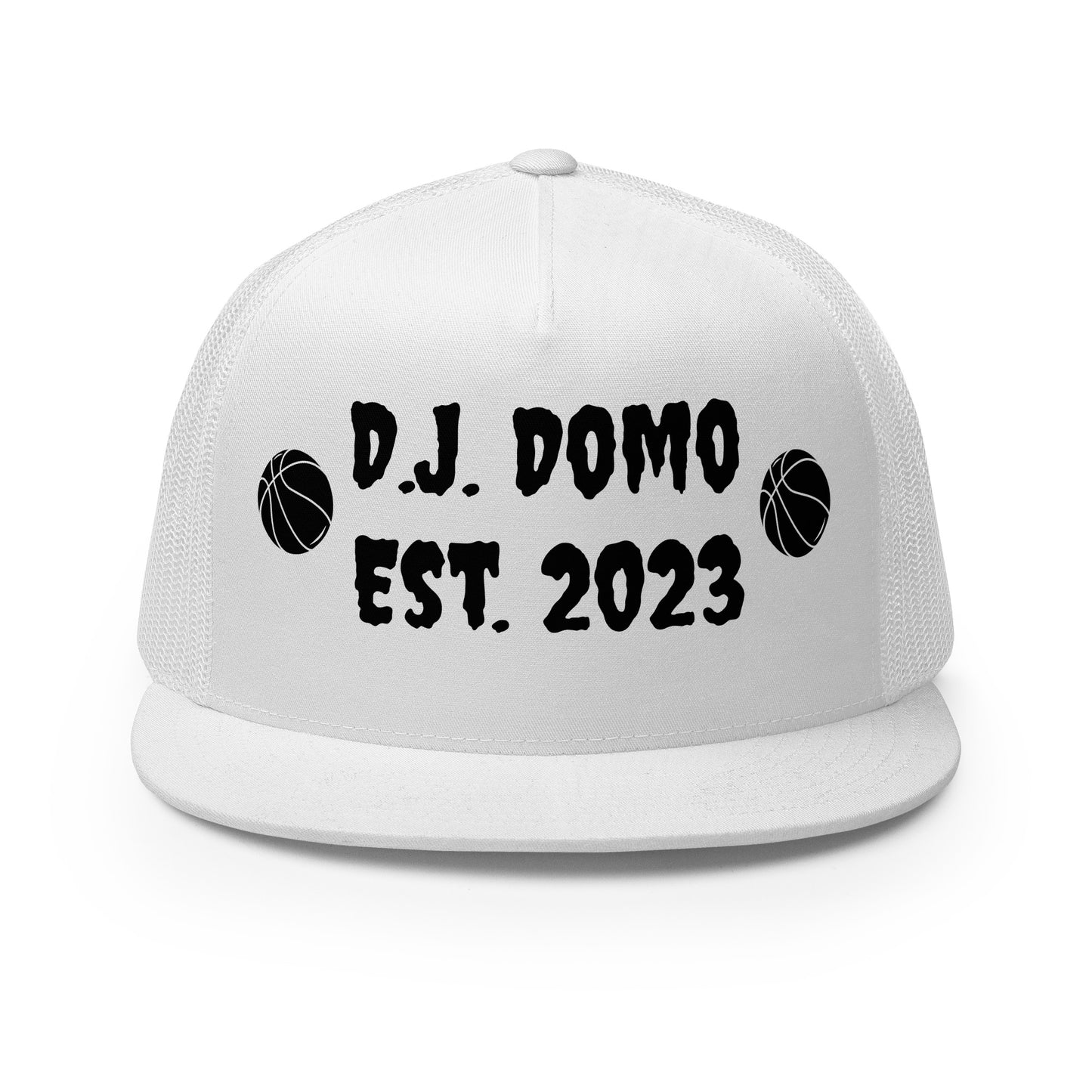 D.J. Domo "Basketball" Trucker Cap Multi Color/Black