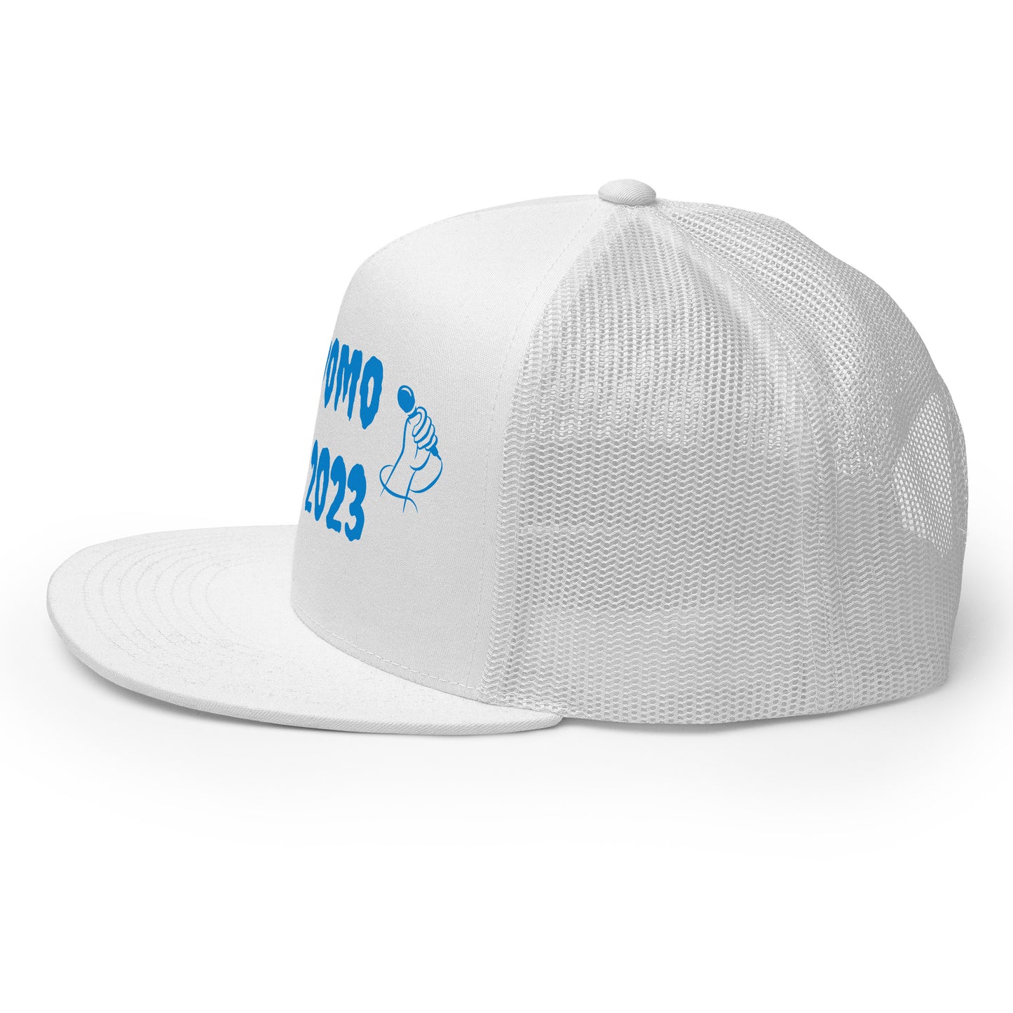 D.J. Domo "Mic" Trucker Cap Multi Color/Light Blue