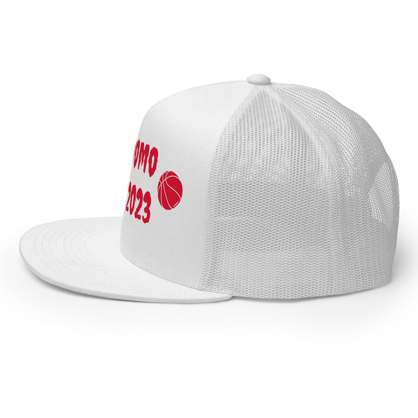 D.J. Domo "Basketball" Trucker Cap Multi Color/Red