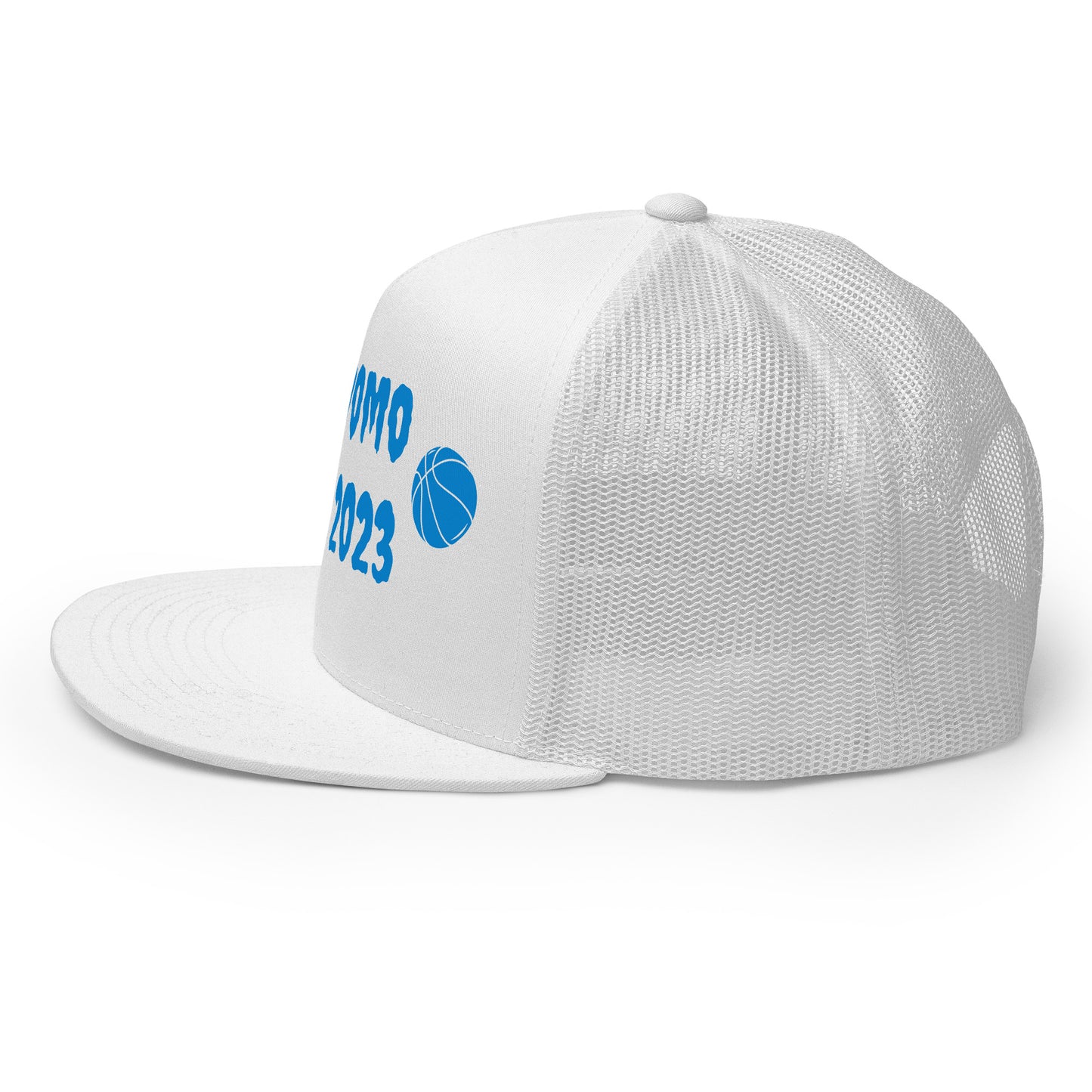 D.J. Domo "Basketball" Trucker Cap Multi Color/Light Blue