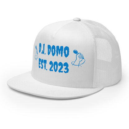 D.J. Domo "Mic" Trucker Cap Multi Color/Light Blue