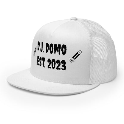 D.J. Domo "Writer" Trucker Cap Multi Color/Black