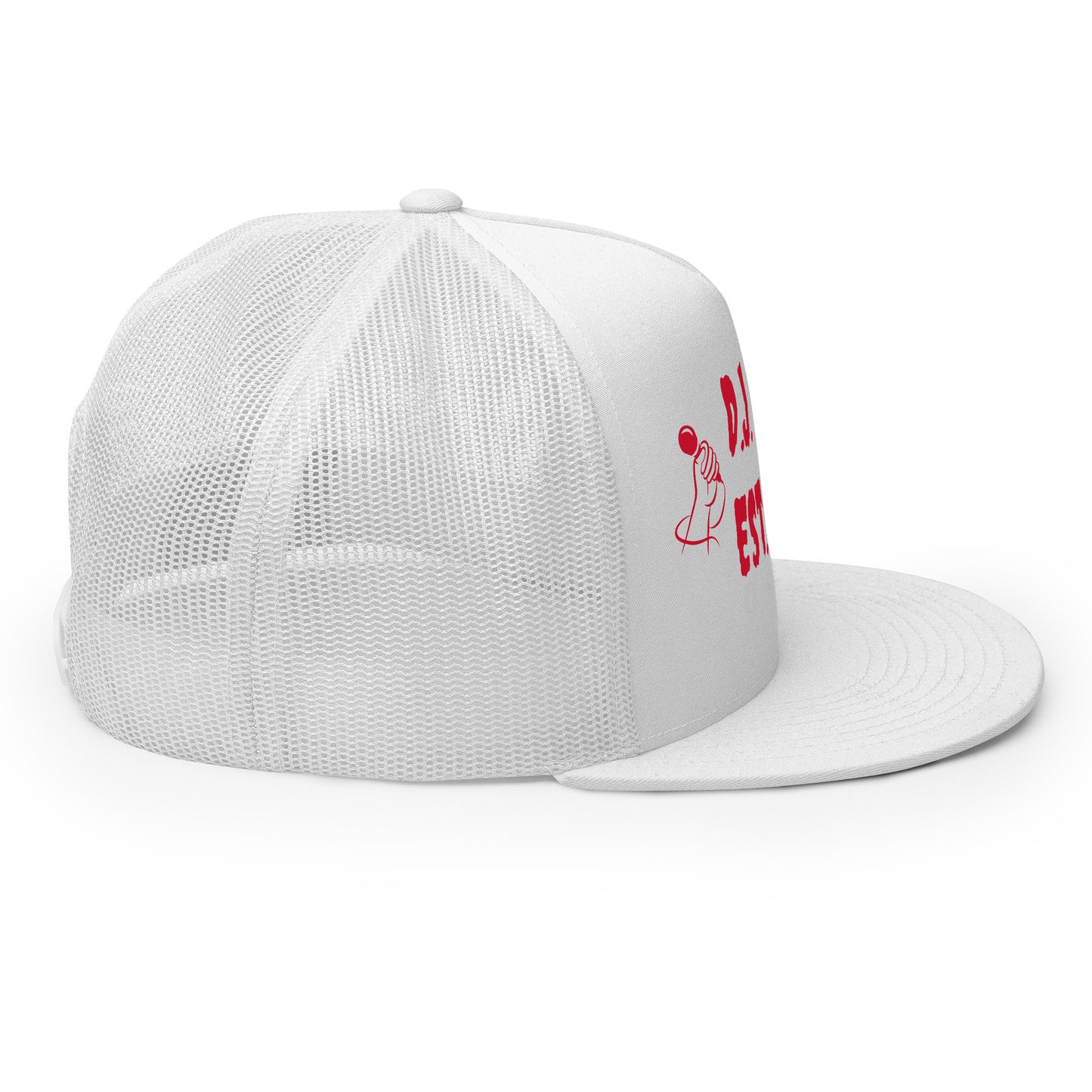 D.J. Domo "Mic" Trucker Cap Multi Color/Red