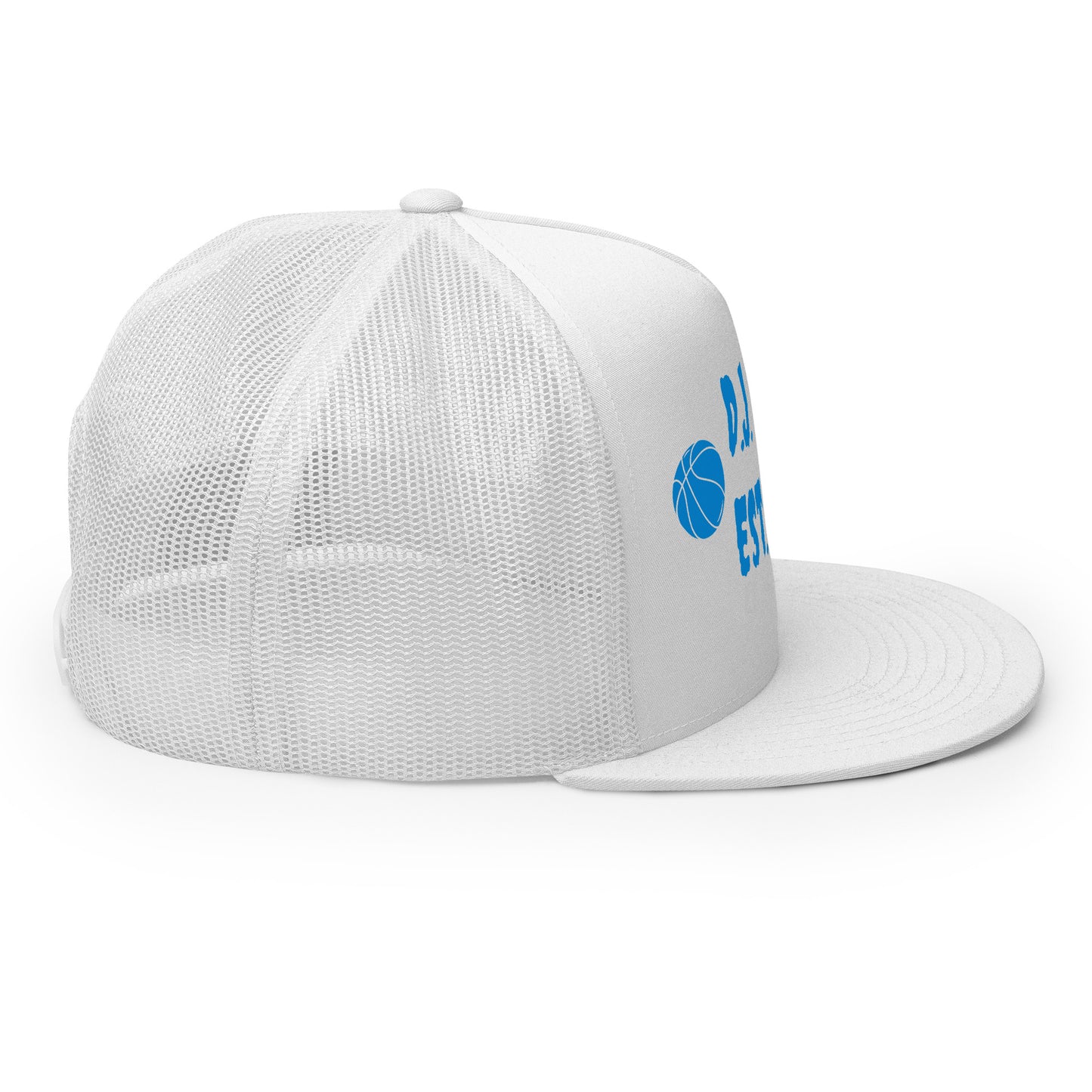 D.J. Domo "Basketball" Trucker Cap Multi Color/Light Blue