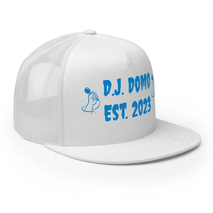 D.J. Domo "Mic" Trucker Cap Multi Color/Light Blue