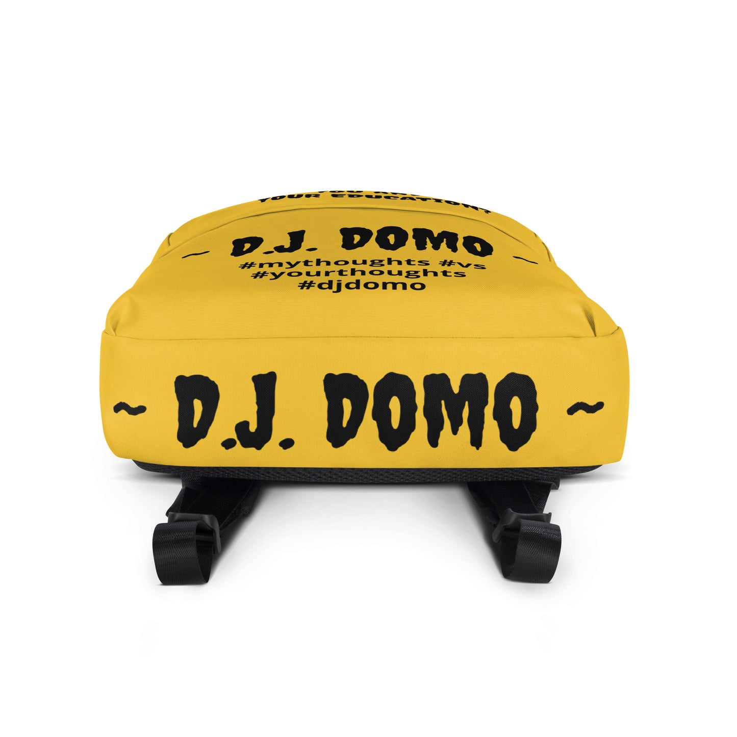 D.J. Domo DQOI Pt 1 "FEAR" Backpack Gold/Black