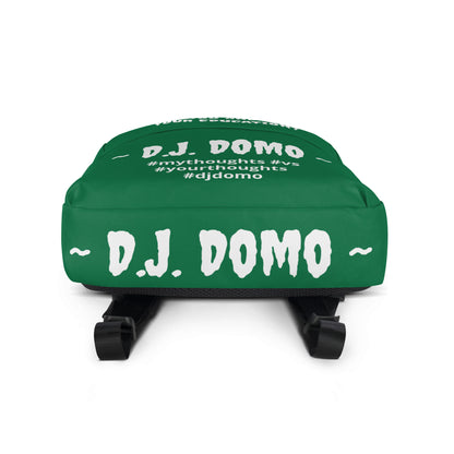 D.J. Domo DQOI Pt 1 "FEAR" Backpack Green/White