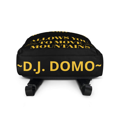 D.J. Domo DQOI Pt 1 "FAITH" Backpack Black/Gold