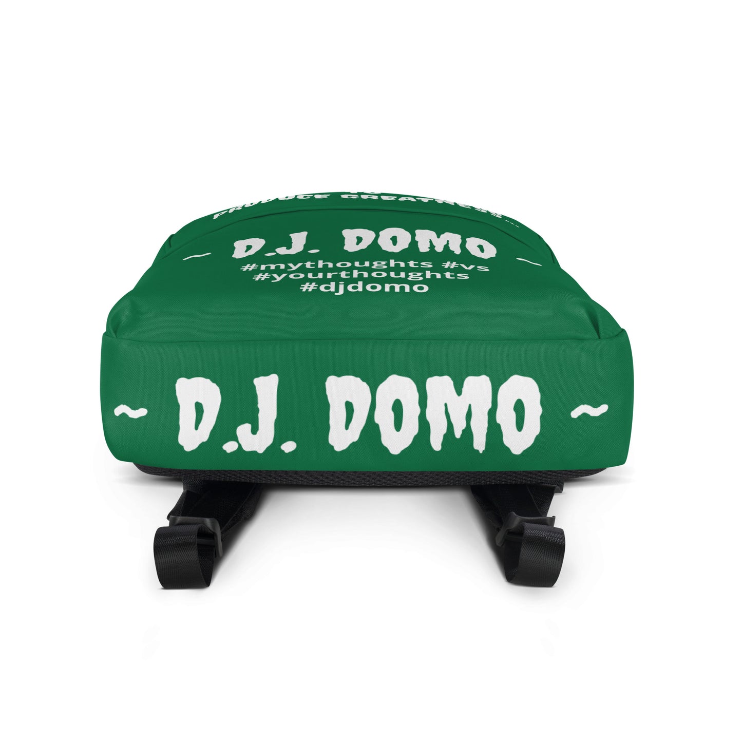 D.J. Domo DQOI Pt 1 "POTENTIAL" Backpack Green/White