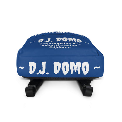 D.J. Domo DQOI Pt 1 "POTENTIAL" Backpack Dark Blue/White