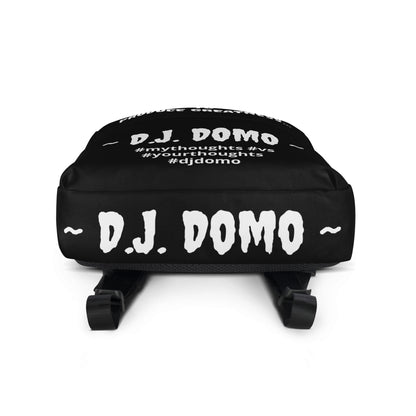 D.J. Domo DQOI Pt 1 "POTENTIAL" Backpack Black/White