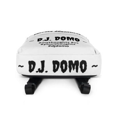 D.J. Domo DQOI Pt 1 "POTENTIAL" Backpack White/Black