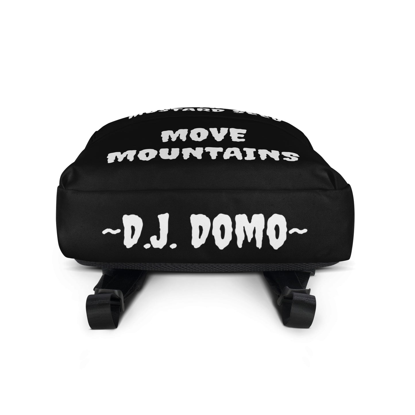 D.J. Domo "Move Mountain" Backpack Black/White