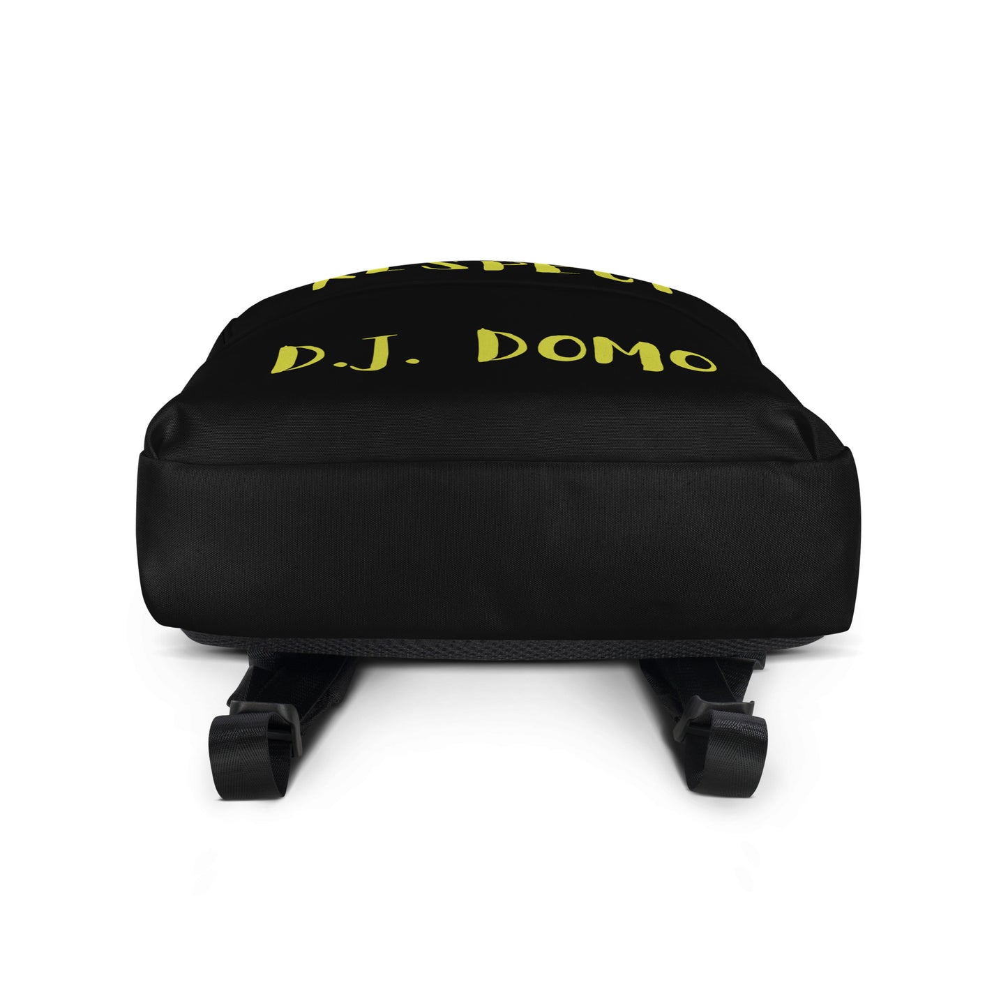 D.J. Domo "RESPECT" Backpack Black/Yellow