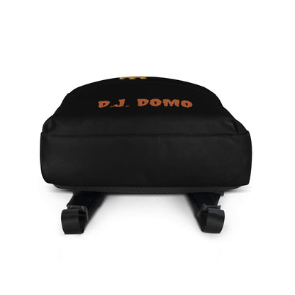 D.J. Domo Melting Football Backpack Black/Brown