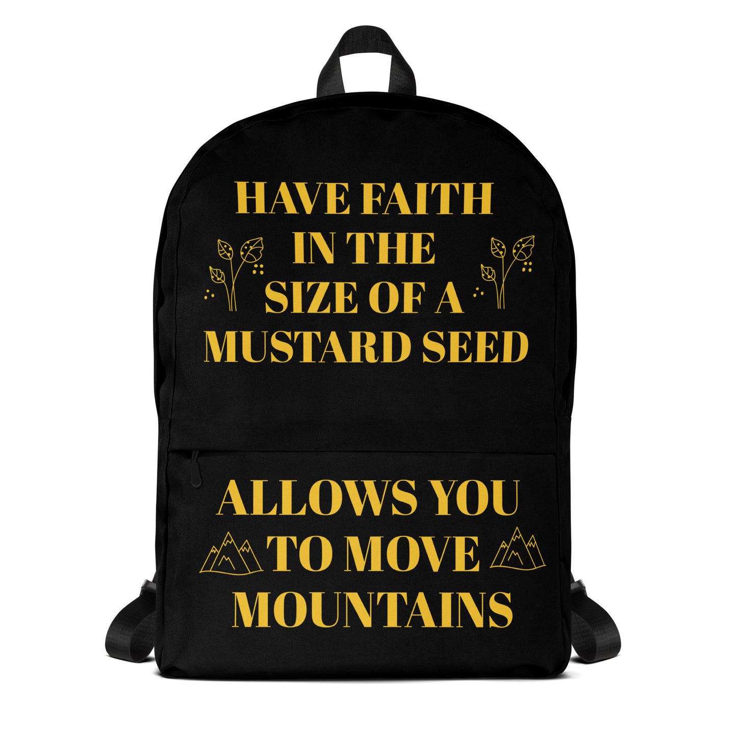 D.J. Domo DQOI Pt 1 "FAITH" Backpack Black/Gold