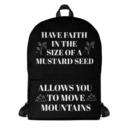 D.J. Domo DQOI Pt 1 "FAITH" Backpack Black/White