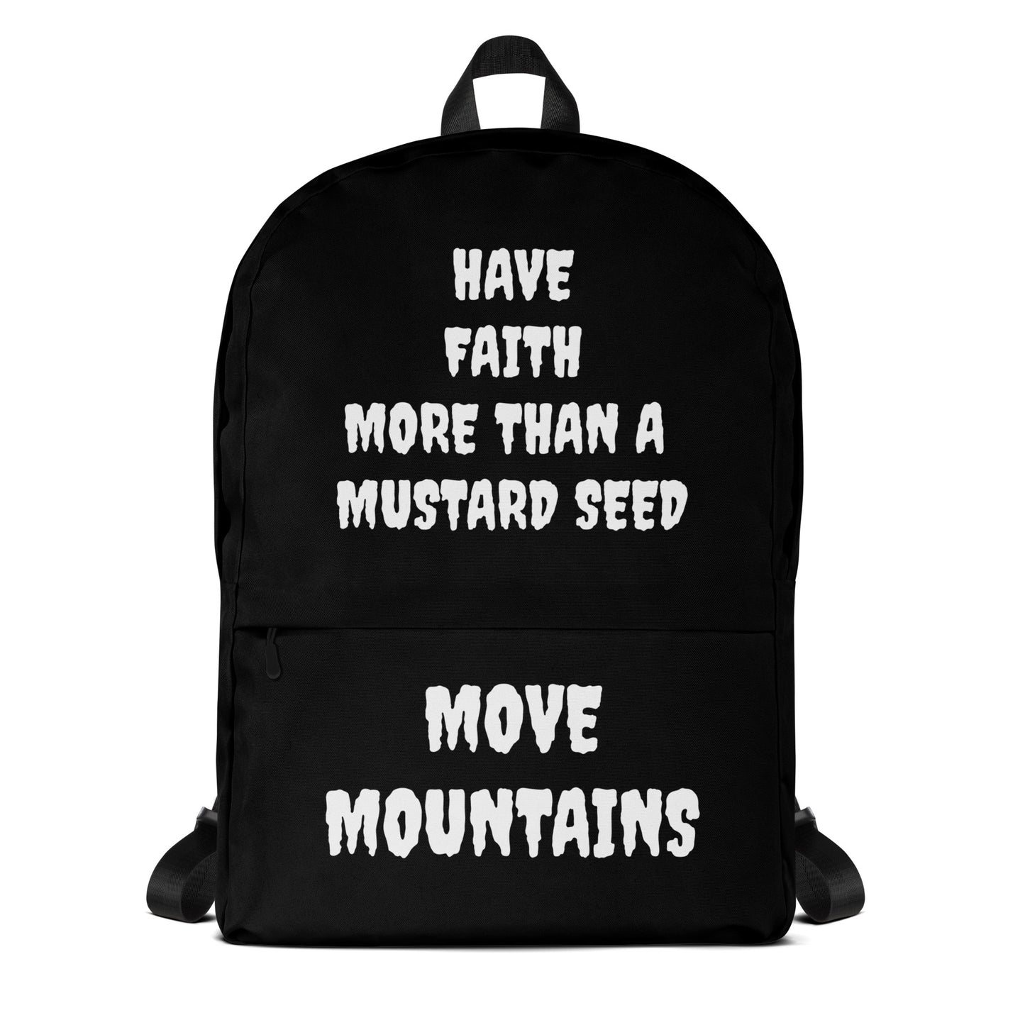 D.J. Domo "Move Mountain" Backpack Black/White