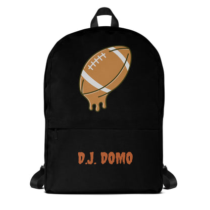 D.J. Domo Melting Football Backpack Black/Brown