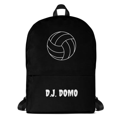 D.J. Domo Volleyball Backpack Black/White