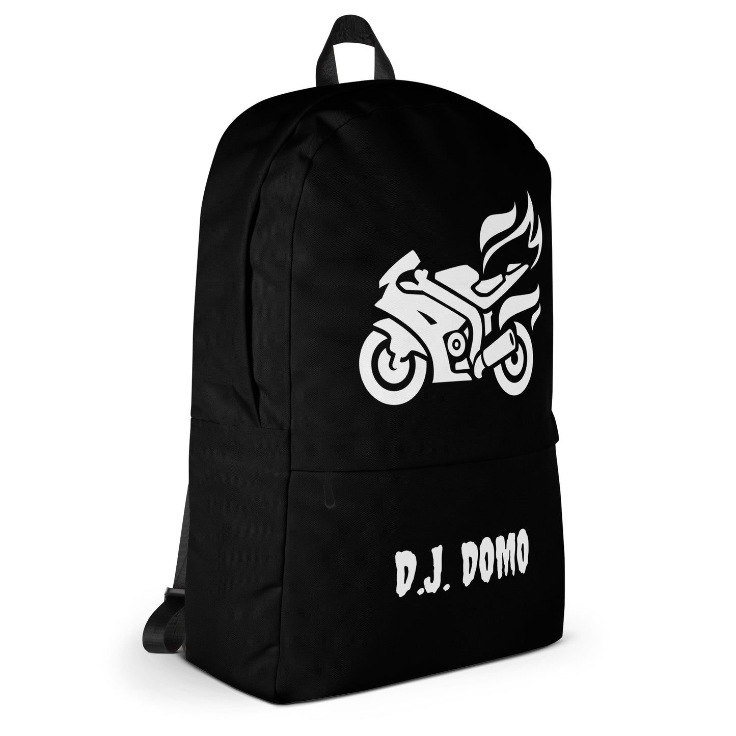 D.J. Domo Biker Backpack Black/White