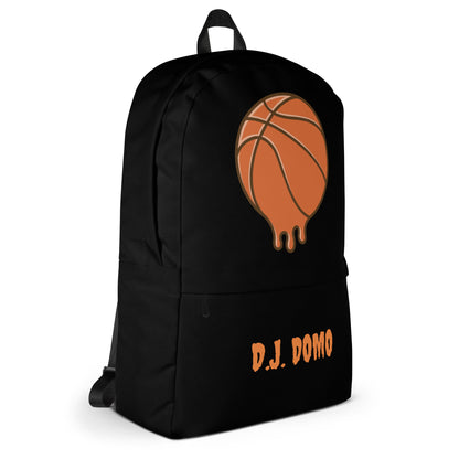 D.J. Domo Melting Basketball Backpack Black/Orange