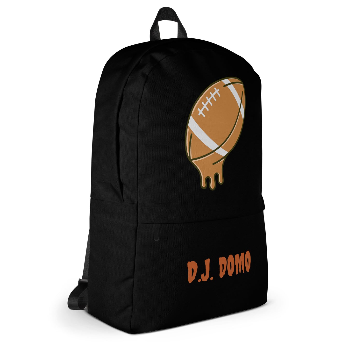 D.J. Domo Melting Football Backpack Black/Brown