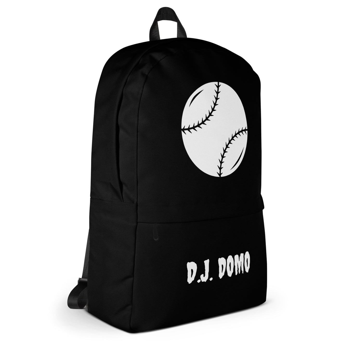 D.J. Domo Baseball Backpack Black/White