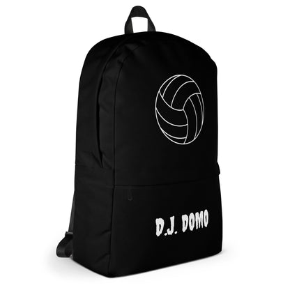 D.J. Domo Volleyball Backpack Black/White