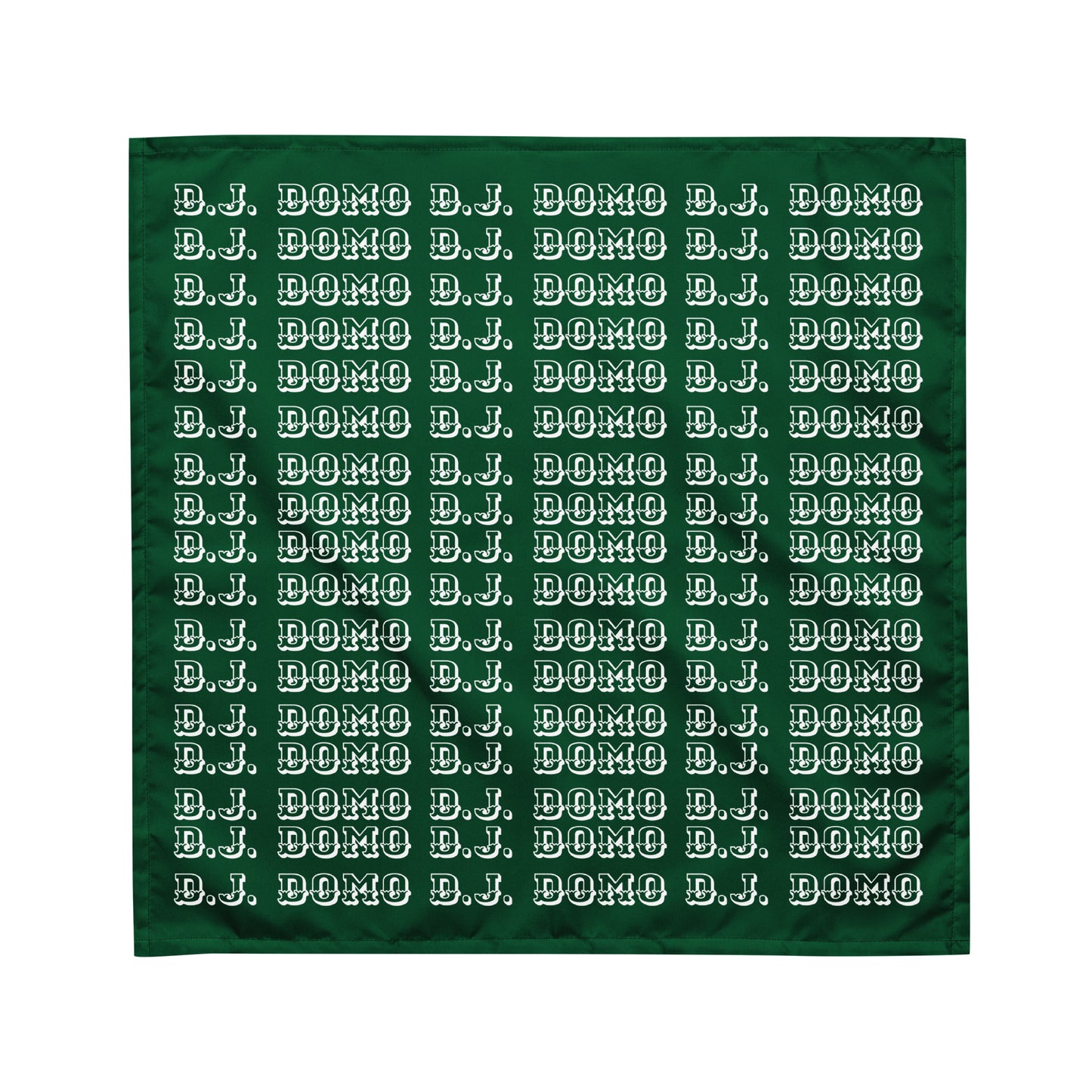 D.J. Domo Bandana Green/White