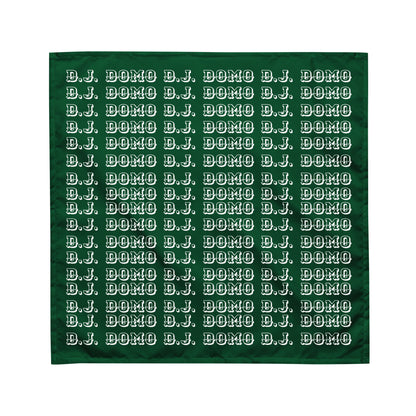 D.J. Domo Bandana Green/White