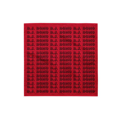 D.J. Domo Bandana Red/Black