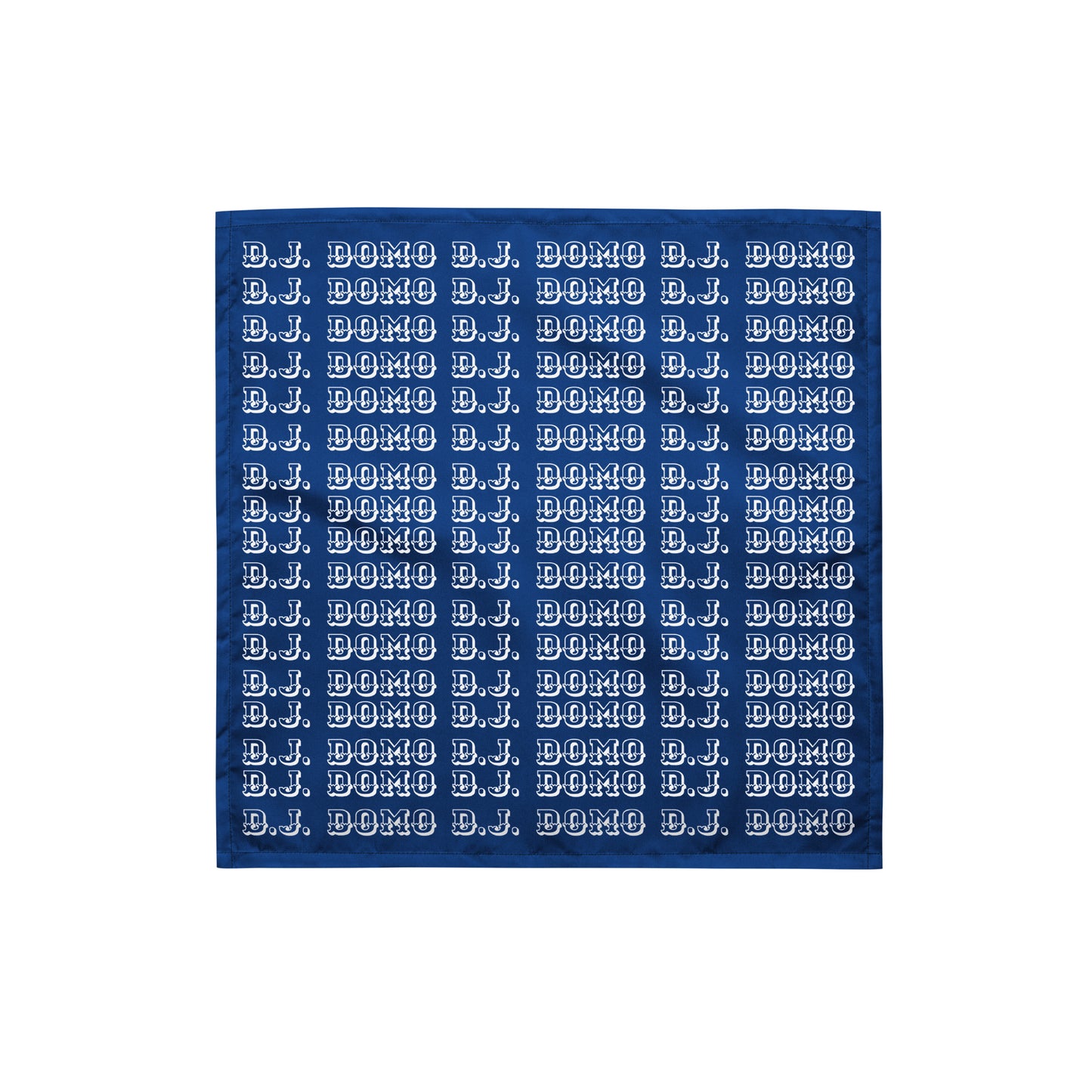 D.J. Domo Bandana Blue/White