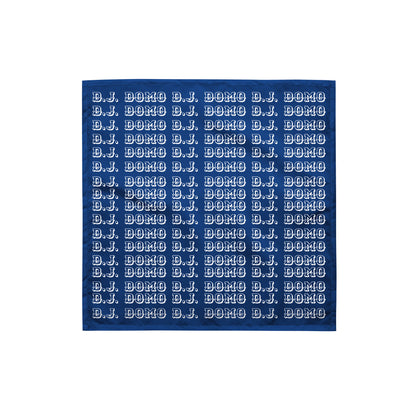 D.J. Domo Bandana Blue/White