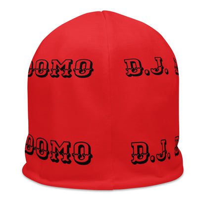 D.J. Domo "PIE" Beanie Red/Black