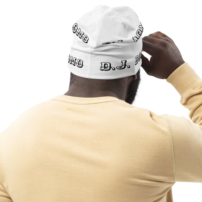 D.J. Domo "PIE" Beanie White/Black