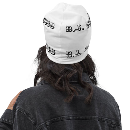 D.J. Domo "PIE" Beanie White/Black