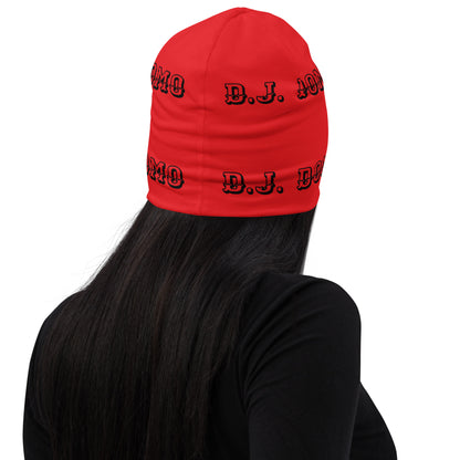 D.J. Domo "LOYAL" Beanie Red/Black