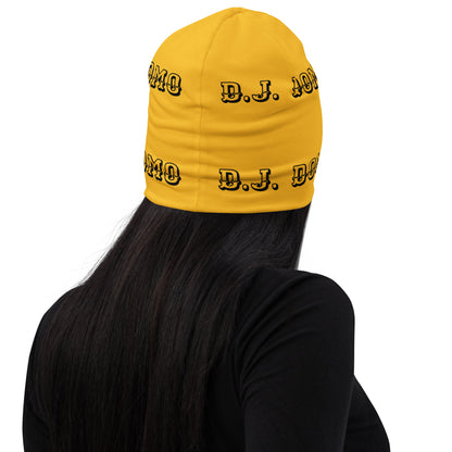 D.J. Domo "LOYAL" Beanie Gold/Black