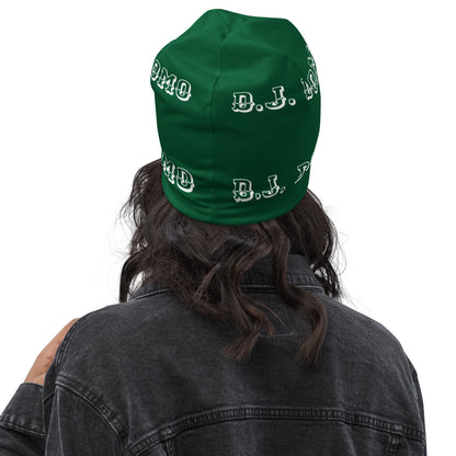 D.J. Domo "LOYAL" Beanie Green/White