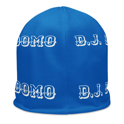 D.J. Domo "LOYAL" Beanie Light Blue/White