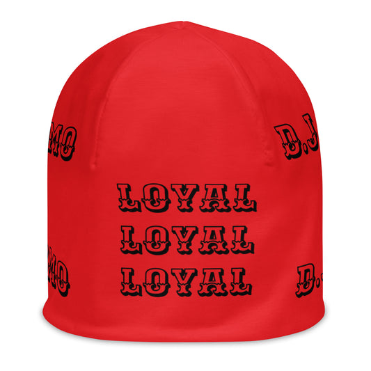 D.J. Domo "LOYAL" Beanie Red/Black