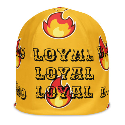 D.J. Domo "LOYAL" Beanie Fire Design