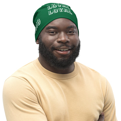 D.J. Domo "LOYAL" Beanie Green/White