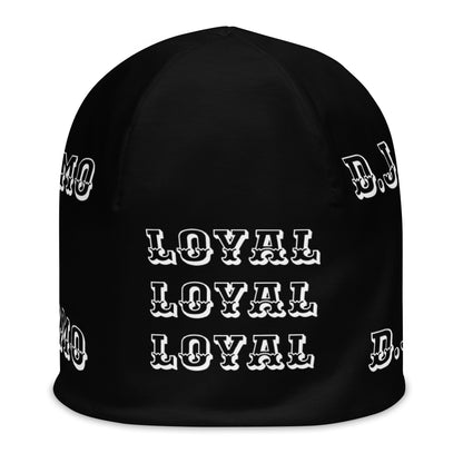 D.J. Domo "LOYAL" Beanie Black/White