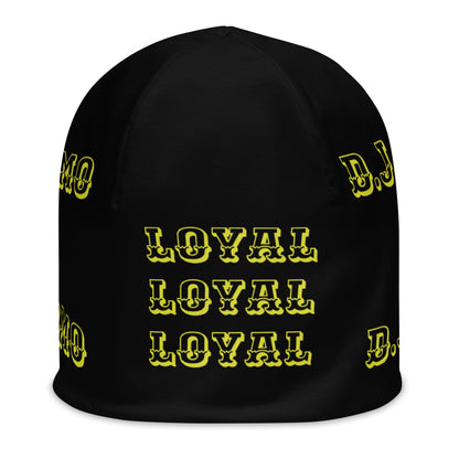 D.J. Domo "LOYAL" Beanie Black/Yellow