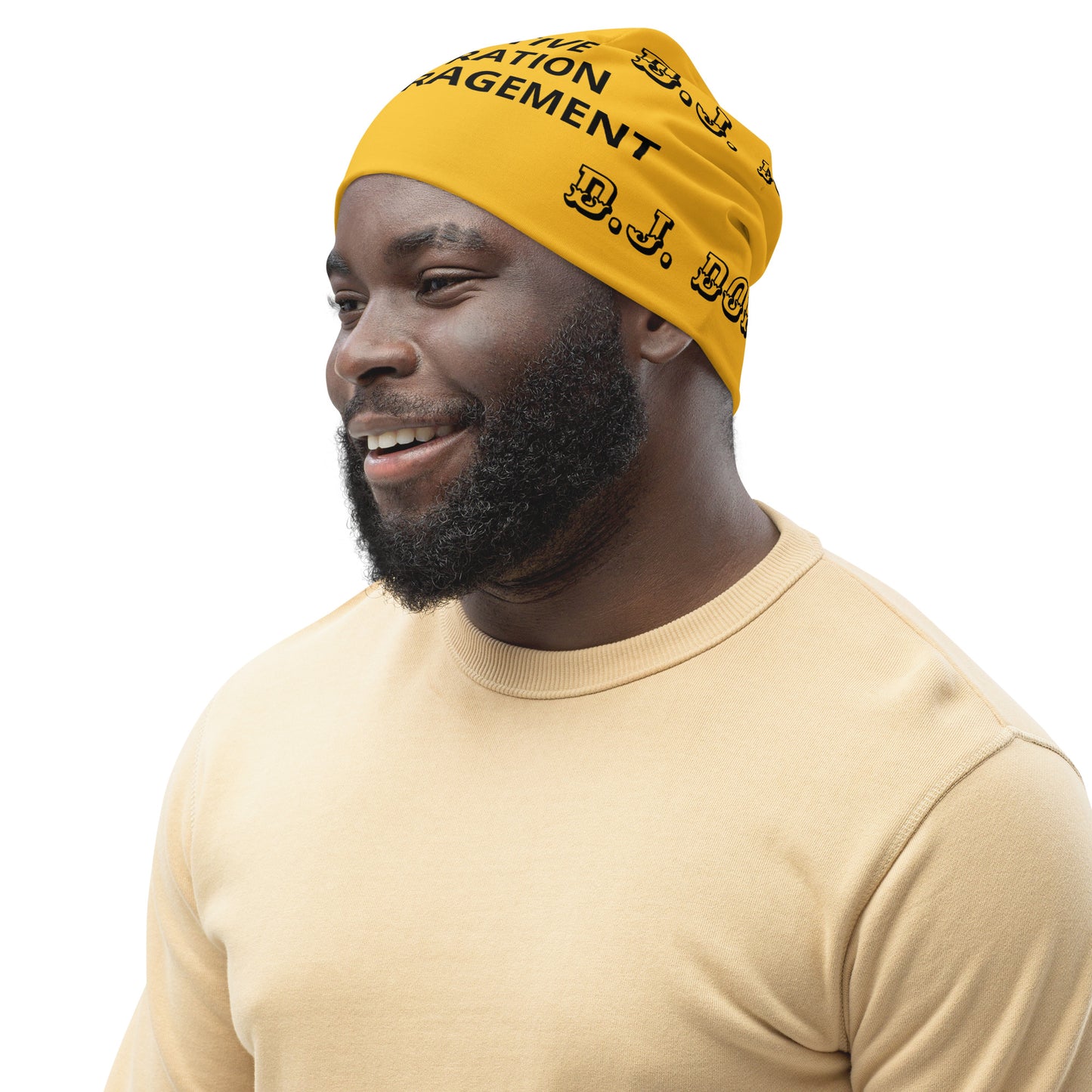 D.J. Domo "PIE" Beanie Gold/Black