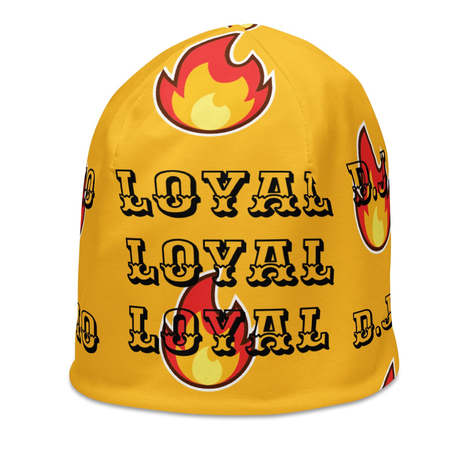 D.J. Domo "LOYAL" Beanie Fire Design